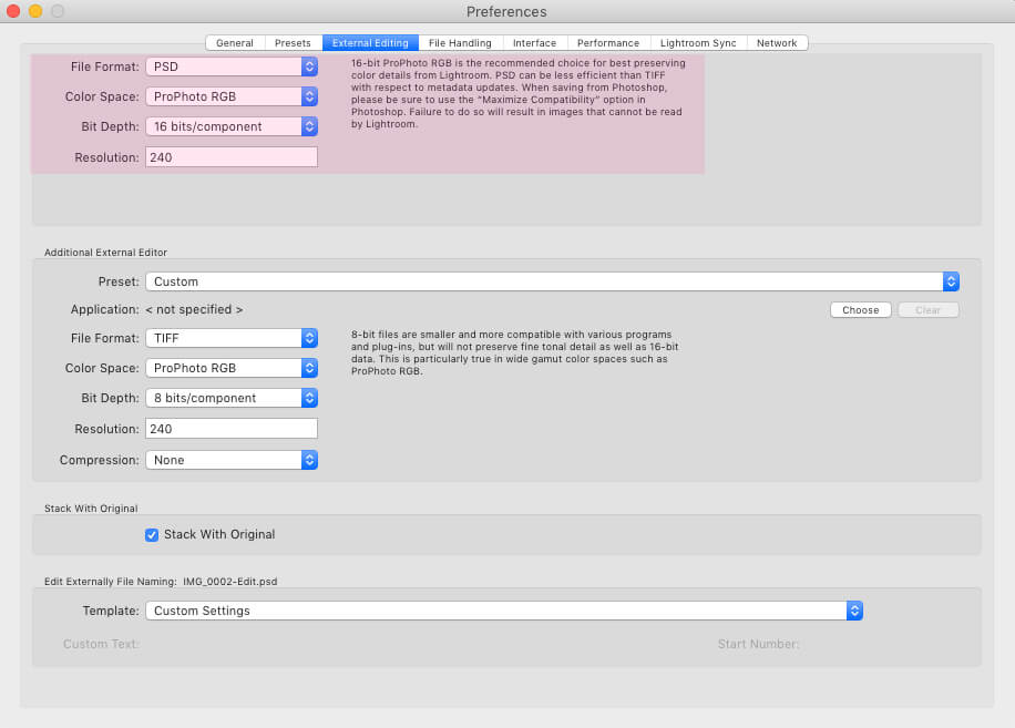 Best Lightroom Settings