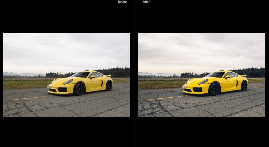 Lightroom Car Photography