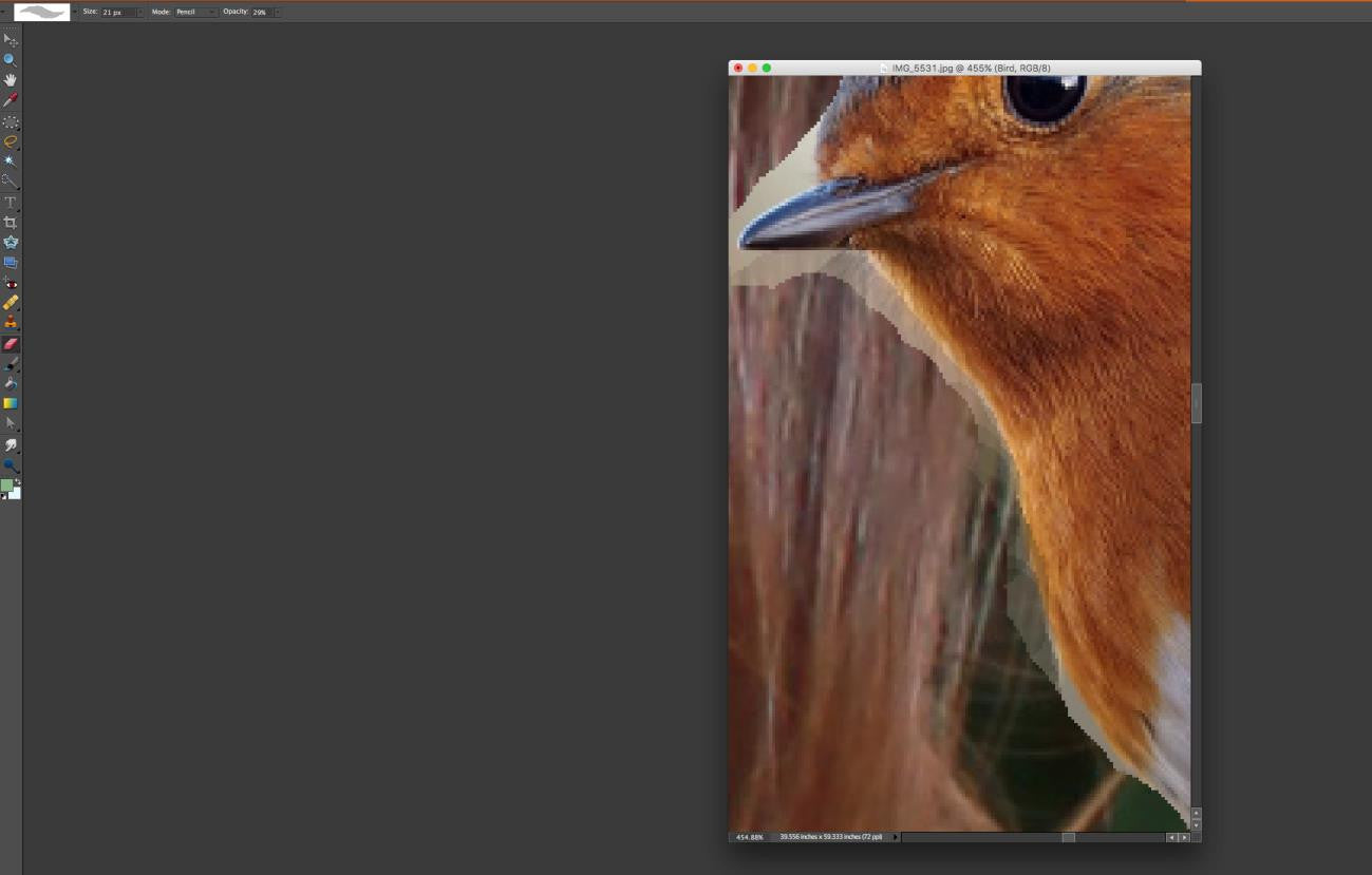 Photoshop Erase background