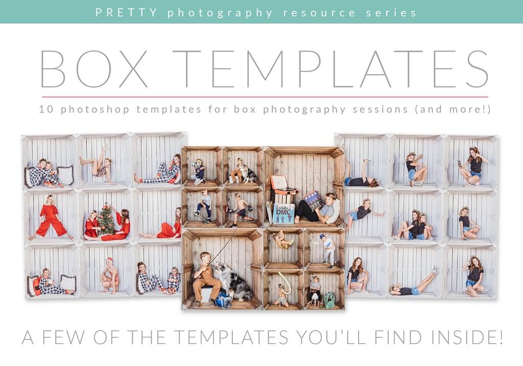 In the Box Photography Templates