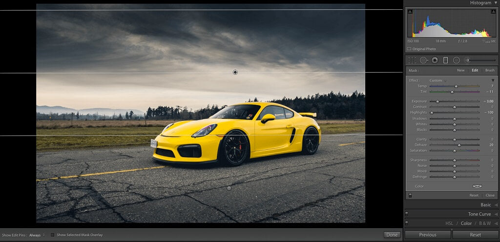 Car Photography Editing