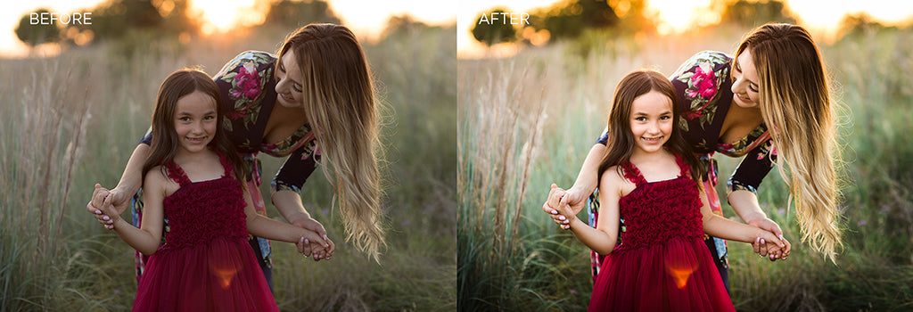 Clean Edit before and after