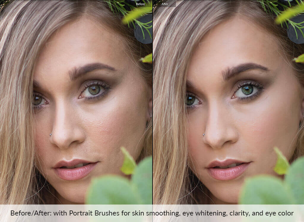 How to adjust skin tone in Lightroom