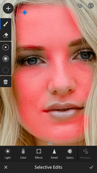 How to Smooth Skin Texture in Lightroom Mobile