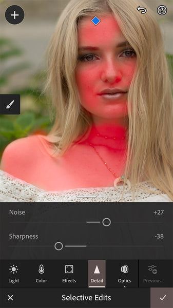 How to Smooth Skin in Lightroom Mobile