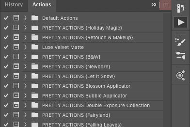 How to add actions to Photoshop