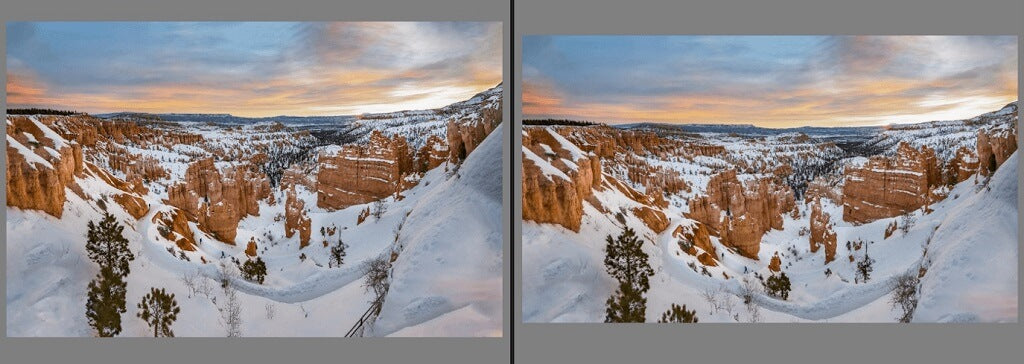 Editing Sunrise Photo in Lightroom