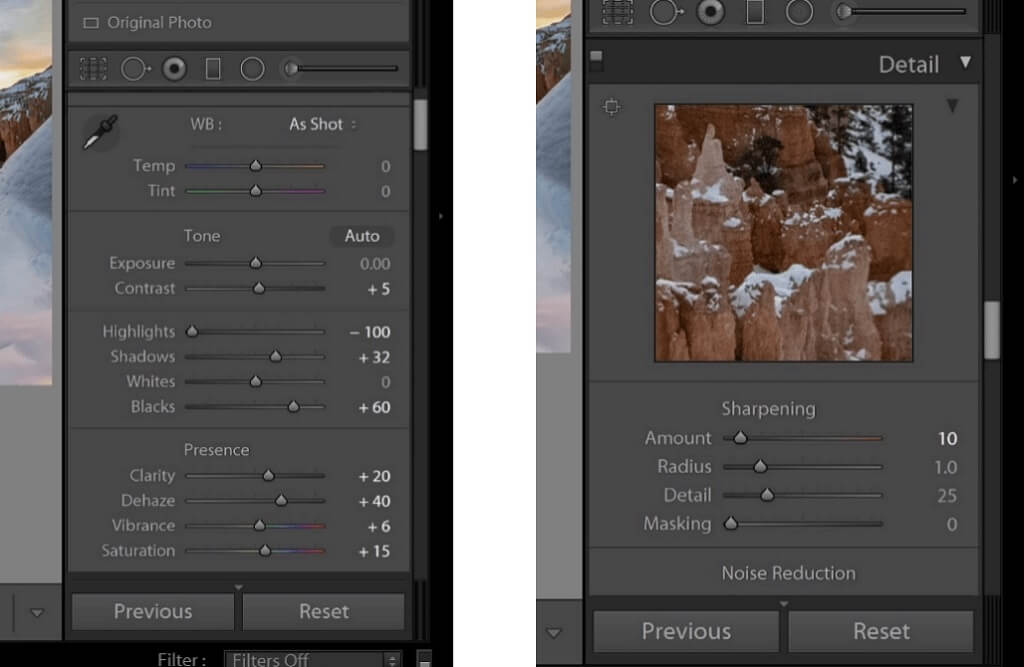 Edit Sunset Lightroom