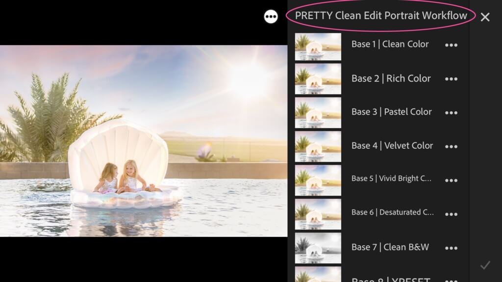 Where to Find Presets in Lightroom Mobile