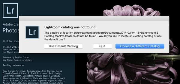 How to Rename a Catalog in Lightroom