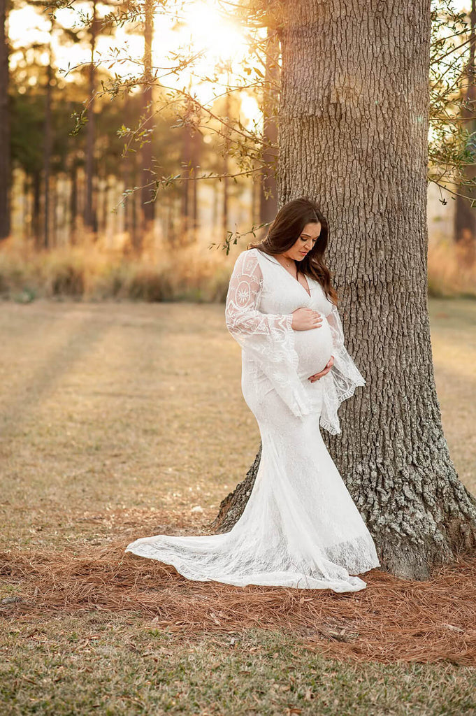 Beautiful maternity photo captured by Tosha Womble