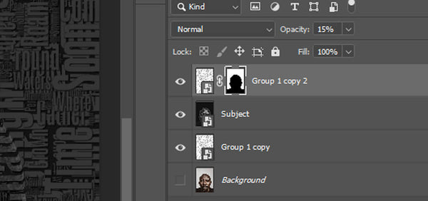Adding Text to Portrait