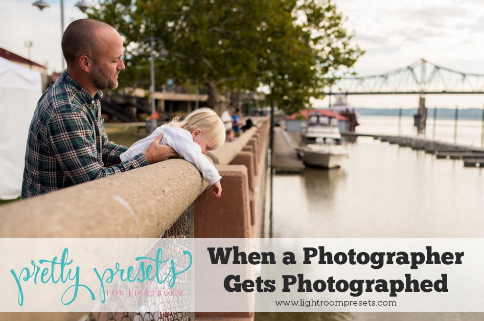 Pretty Lightroom Presets when a photographer gets photographed
