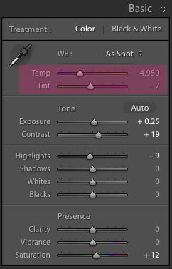 lightroom eyedropper