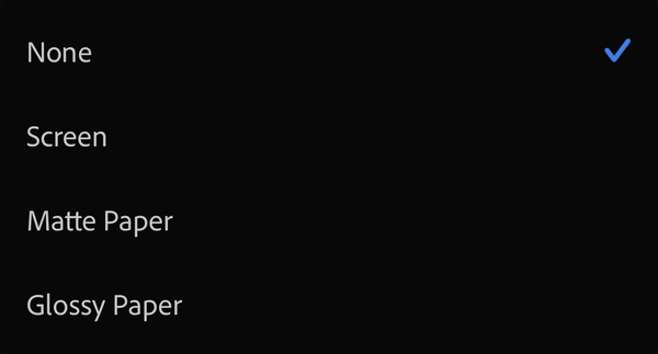 Print from Lightroom Mobile