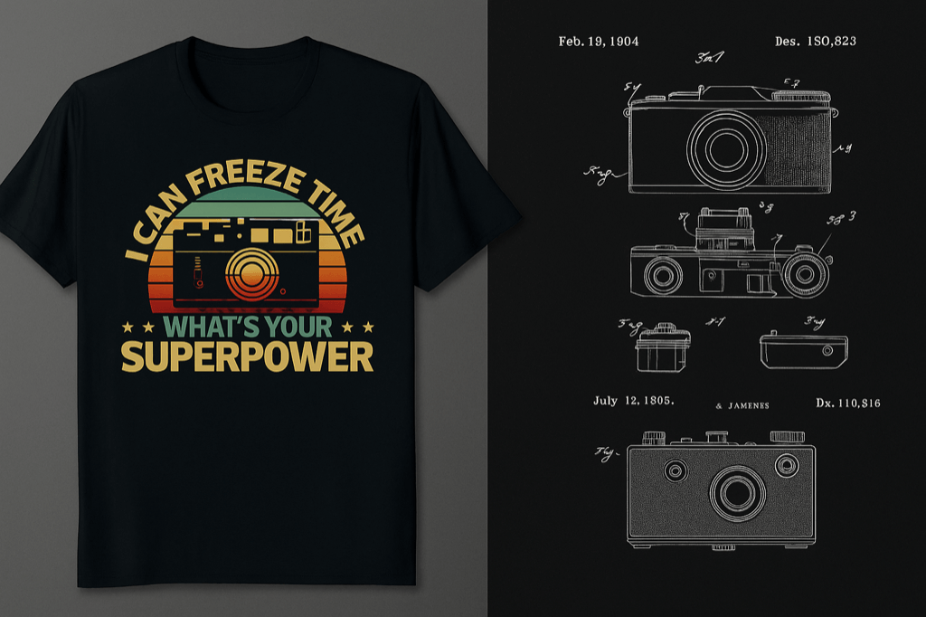 Photography-themed apparel and decor – personalized gift ideas for photographers who love to express their style.