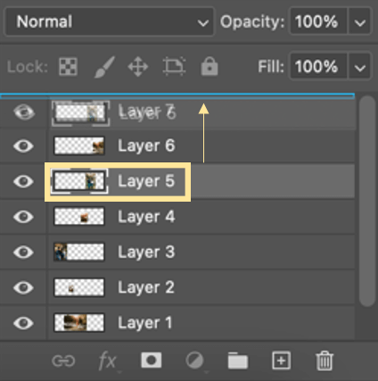 making an instagram carousel in photoshop
