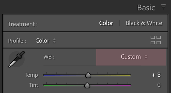 How to White Balance in Lightroom