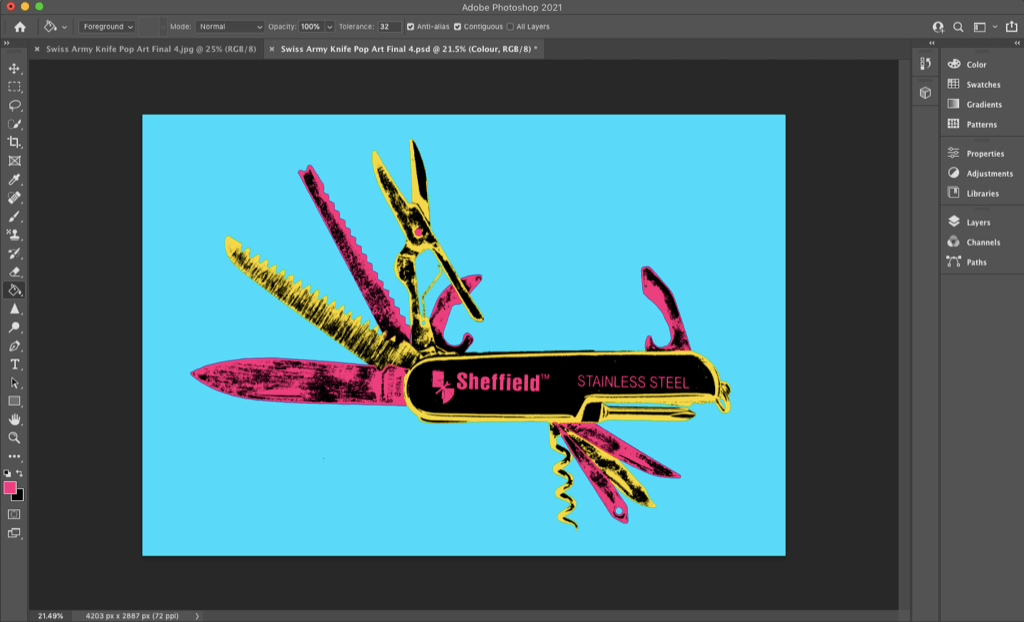 How to Create Pop Art Effect in Photoshop
