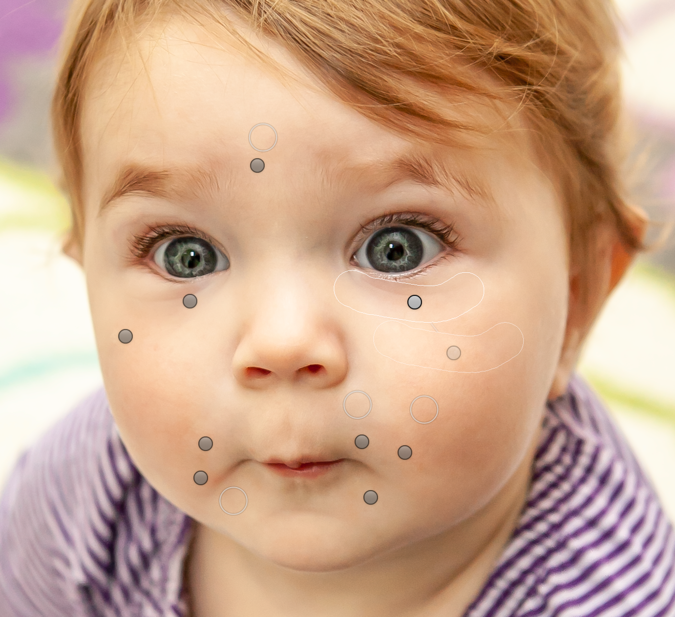 Using Spot Removal on Baby Photos in Lightroom