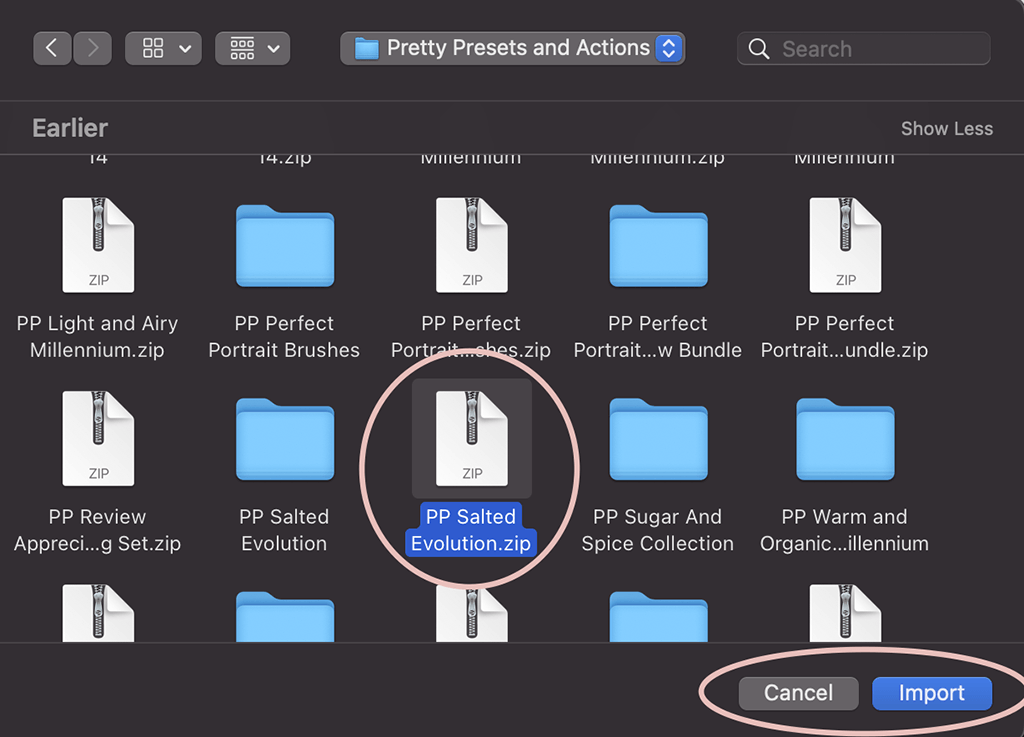 Syncing Lightroom presets in Lightroom Mobile apps