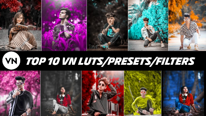 Vn Green Yellow Filters | Vn Video Editor Top 10 Free Luts Filter Download
