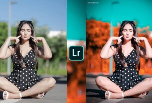 Aqua and orange tone Lightroom photo editing preset download free