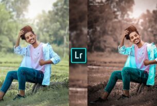 Lightroom Brown tone effect photo editing preset download free