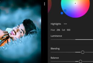 Blue tone Lightroom photo editing preset download free