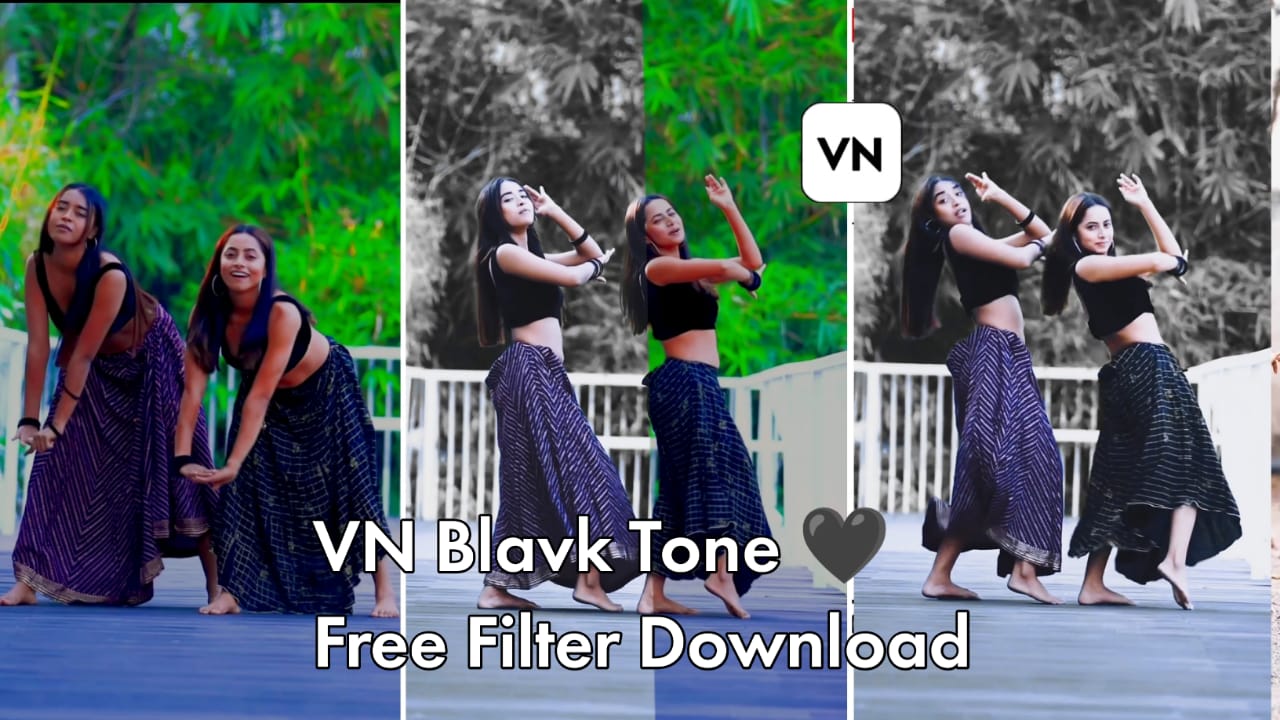 vn editing video new black and white filters free downlaod 2024