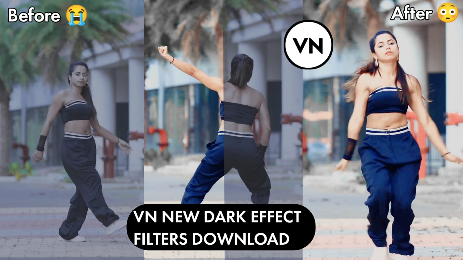 dark effects 2024 vn video editing filters 2024 iphone and android