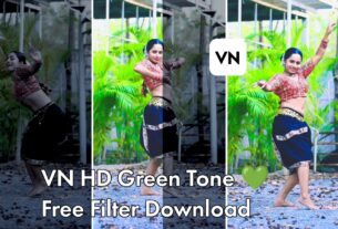 light green hd video color grading filters for vn editing app android and iphone