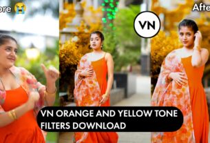vn app video editing 2024 orange tone filters free download