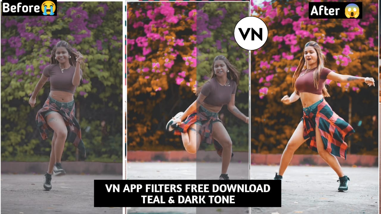 vn video editing dark vivid filters free download 2024 android and iphone video color grade